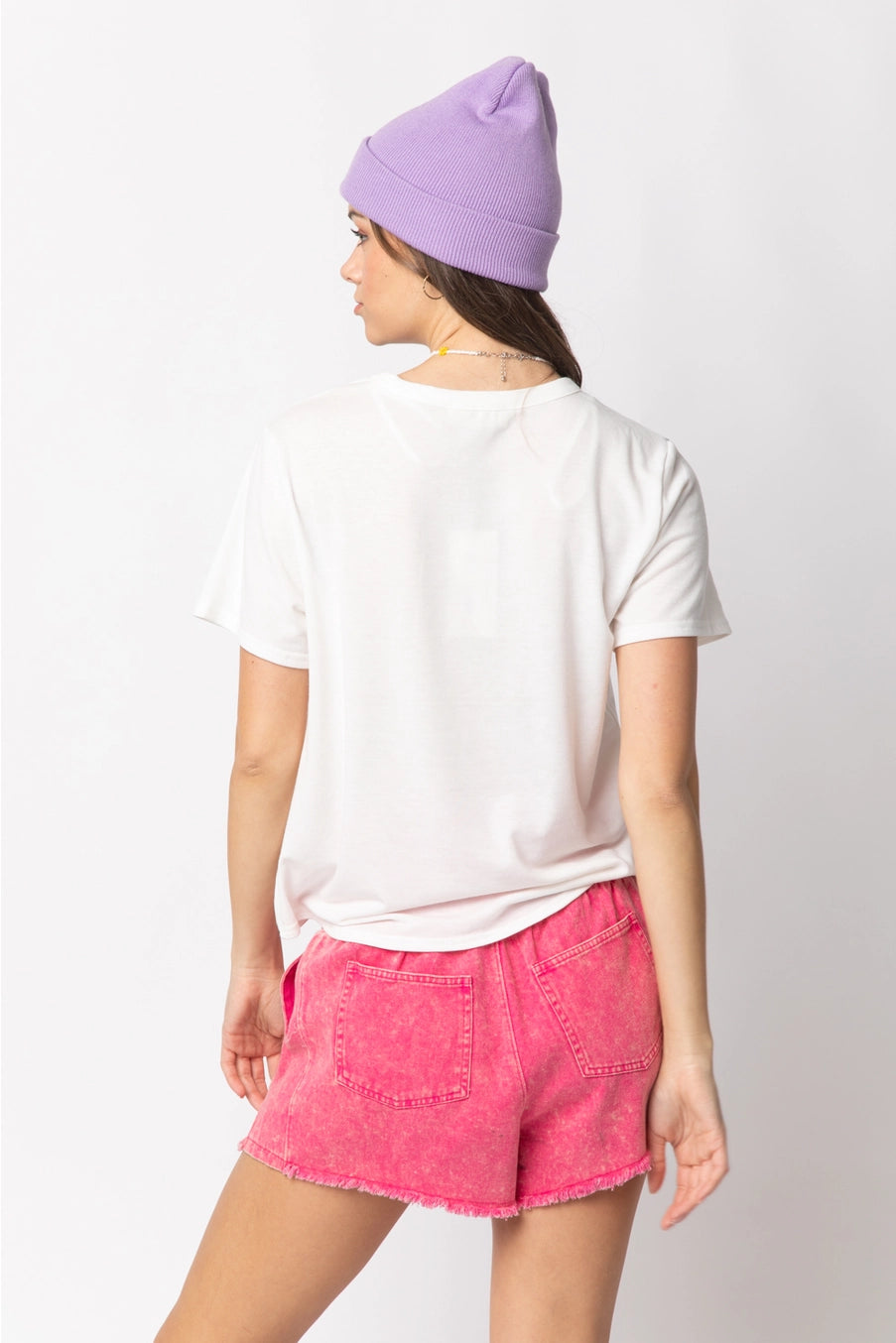 White Twisted Knot Knit