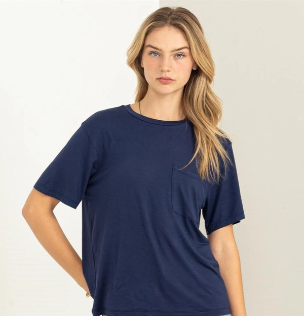 Oversized Pocket Tee